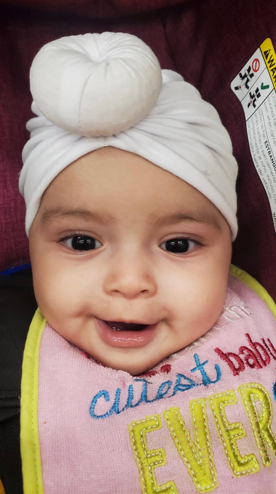 Baby Girl Pre-Tied Head Turbans