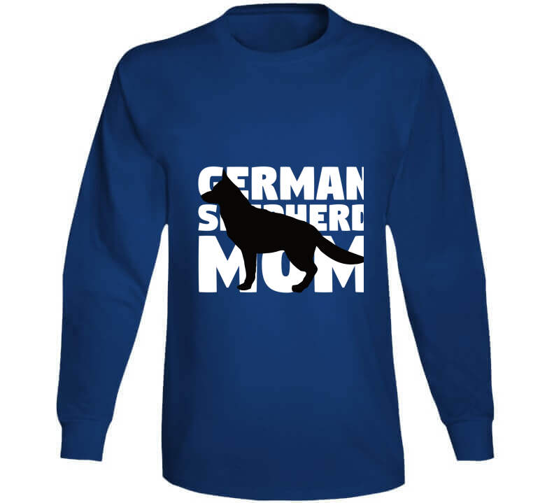 German Shepherd Mom Ladies T Shirt