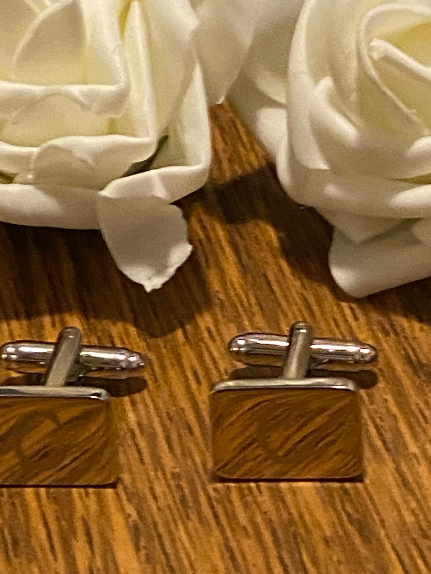 Brass Monogram Letter “C” Cufflinks
