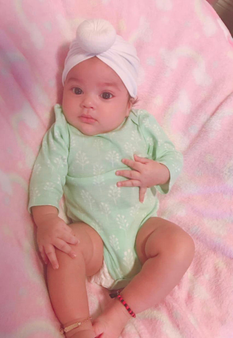 Baby Girl Pre-Tied Head Turbans