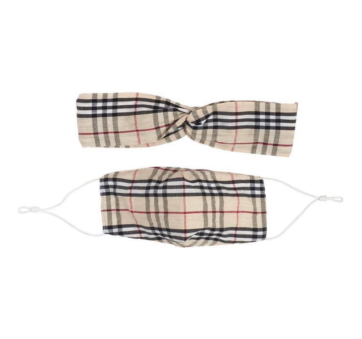 Face Mask plus Headband Set