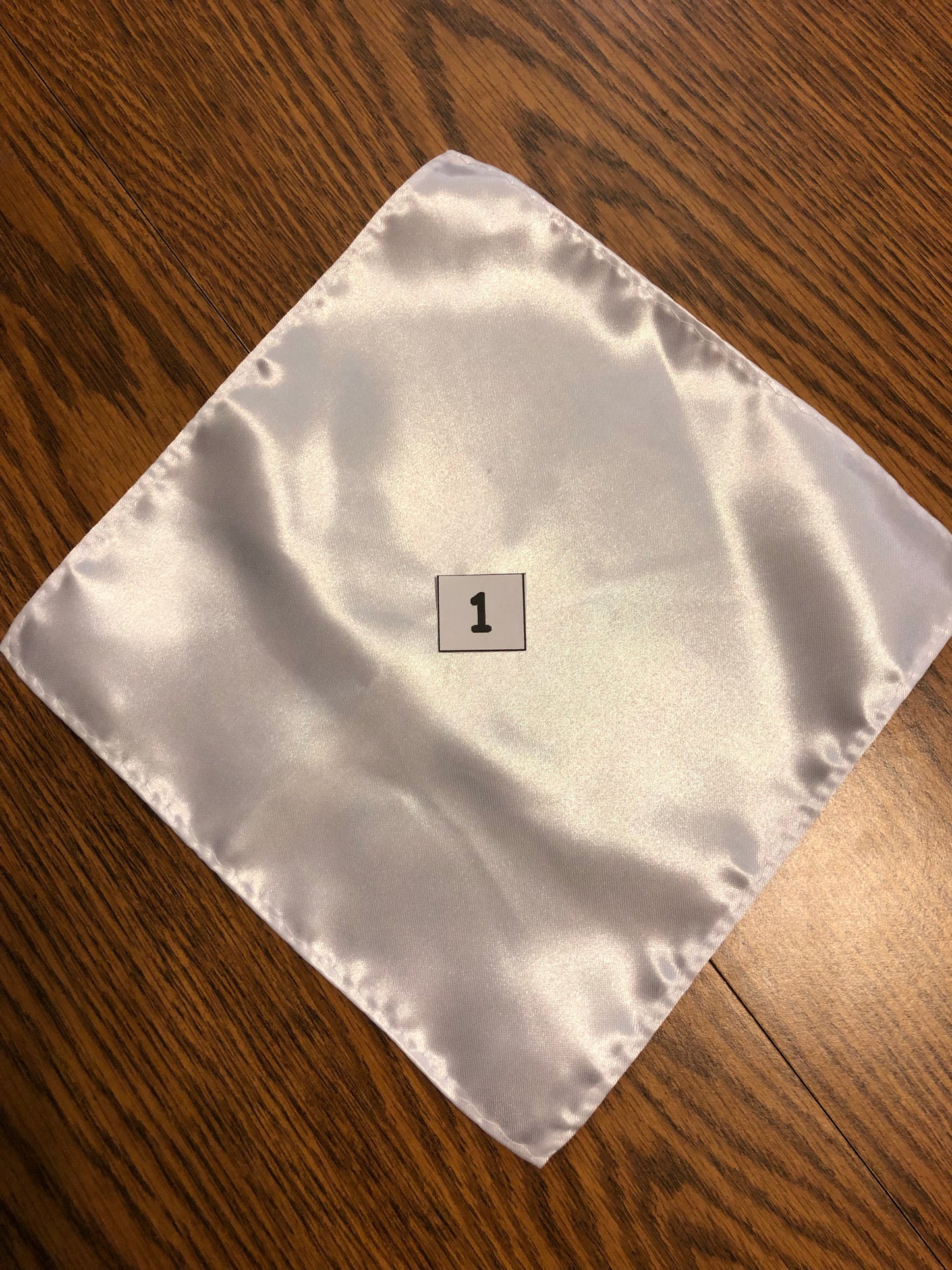 Men's Satin Pocket Squares - Various Colors Available
