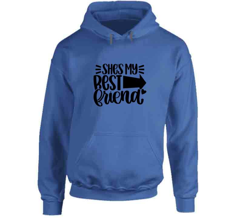 She's My Best Friend - Left Ladies T Shirt and Hoodie