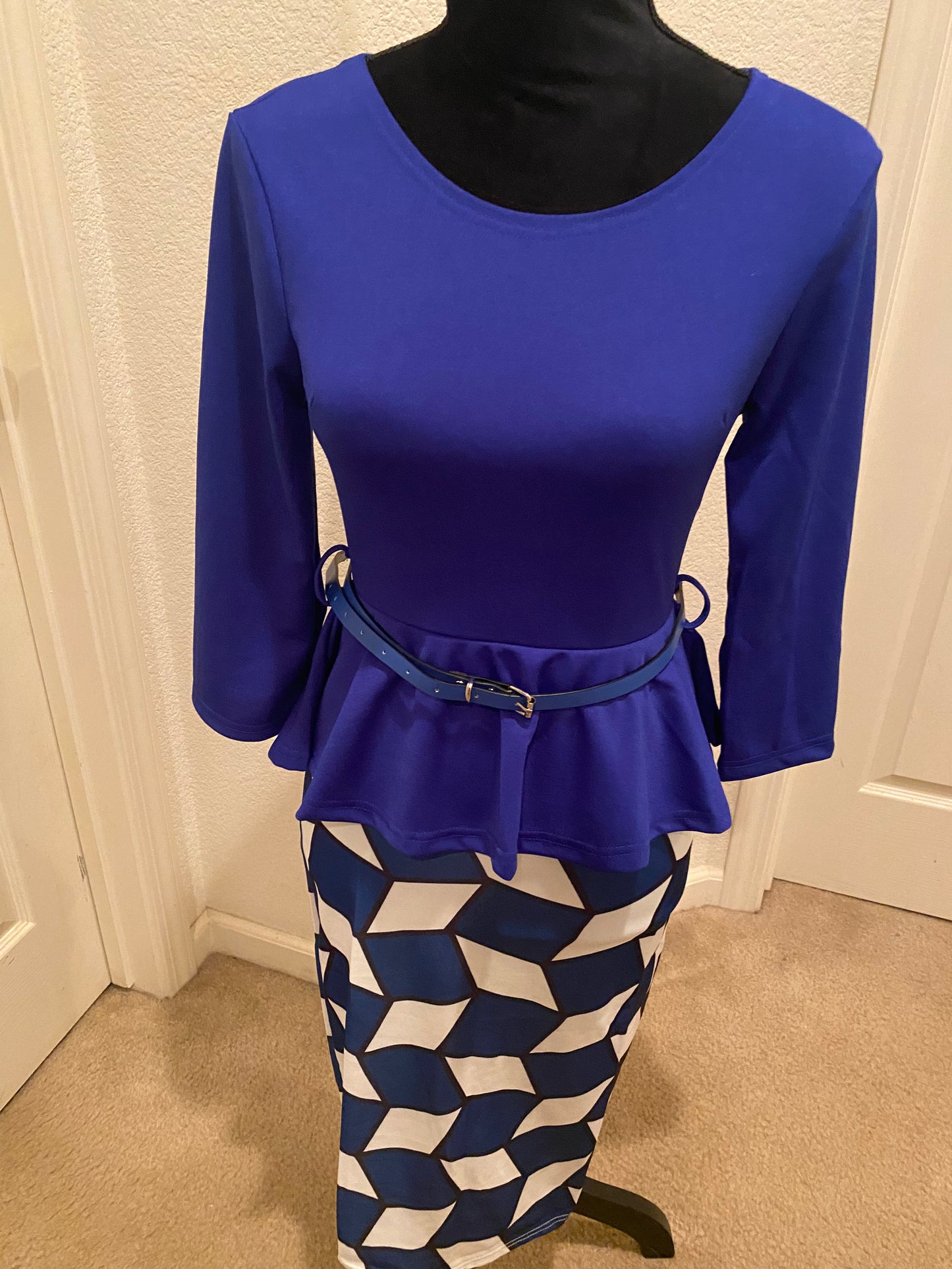 Petite One Piece Dress Suit - NEW
