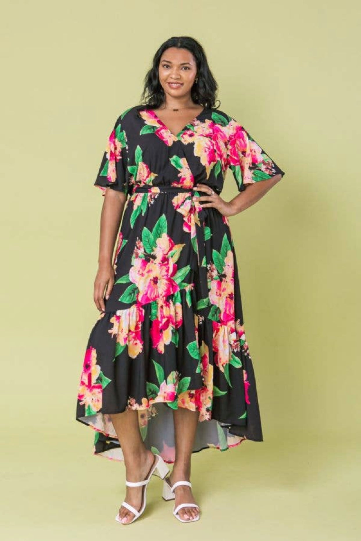 3x maxi dresses Shady Maxi Dress