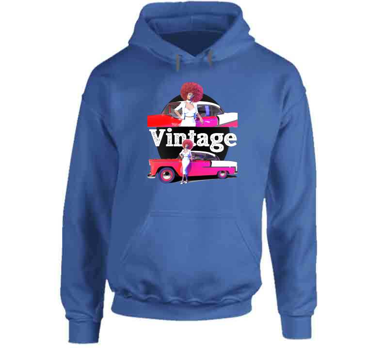 Vintage Ladies T Shirt and Hoodie