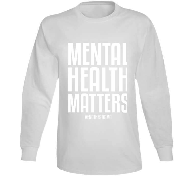 Mental Health Matters End The Stigma Ladies T Shirt