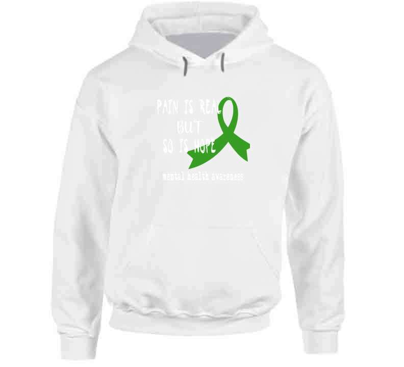 Pain Is Real But So Is Hope Ladies T Shirt