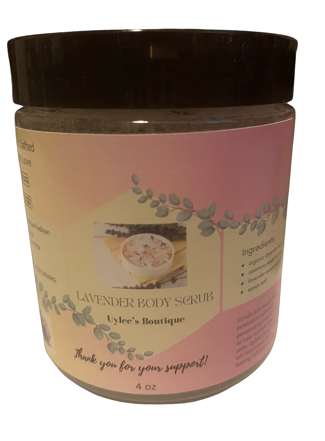 Lavender Body Scrub, 4 oz