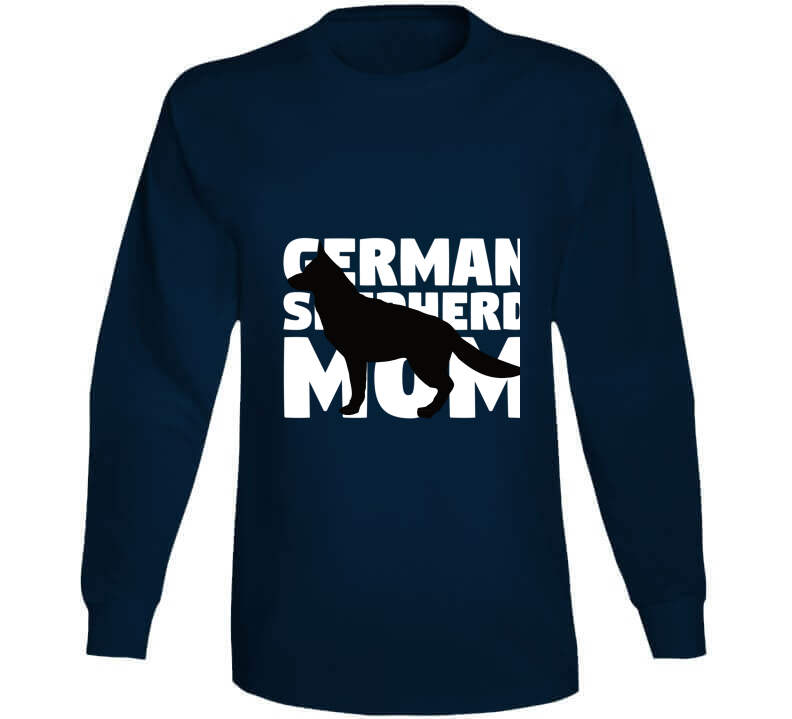 German Shepherd Mom Ladies T Shirt