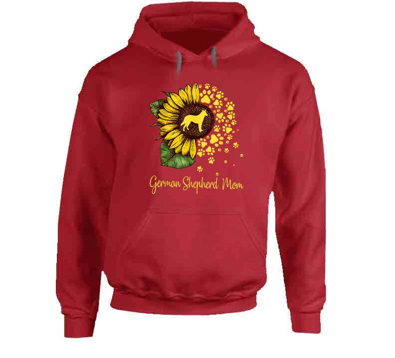 German Shepherd Mom Ladies T Shirt