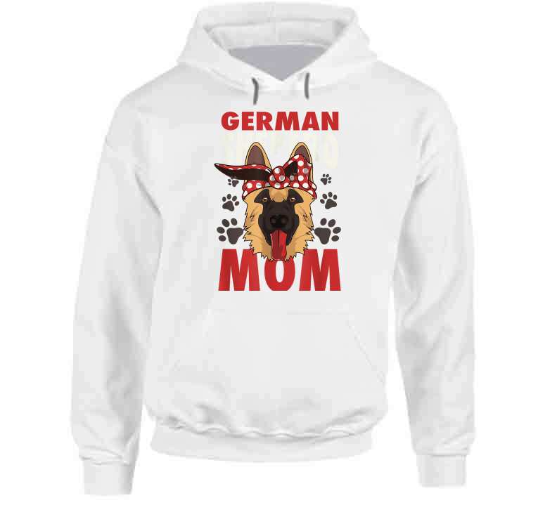 German Shepherd Mom Ladies T Shirt