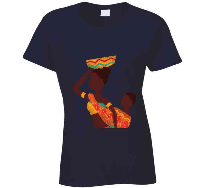 African Mother Ladies T Shirt