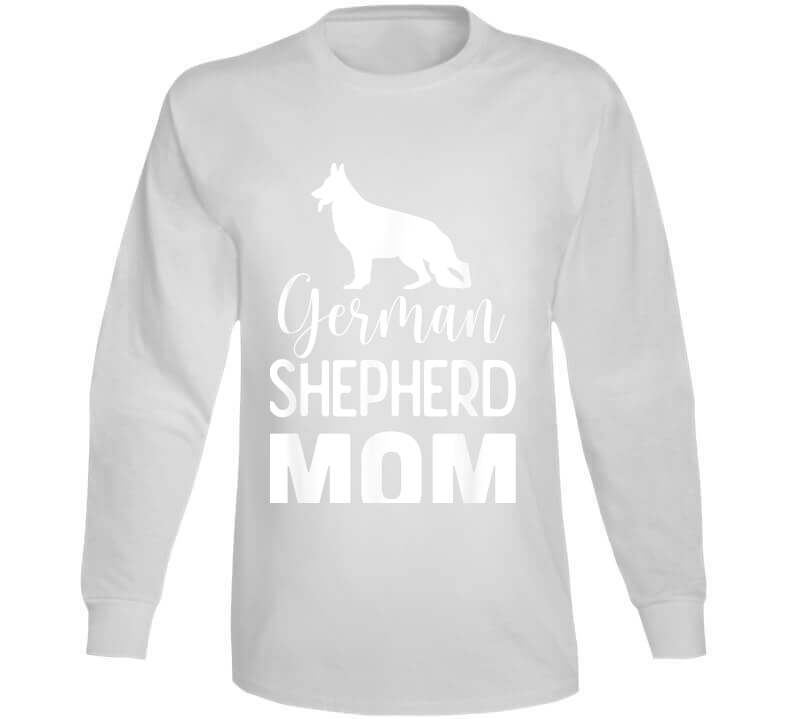 German Shepherd Mom Ladies T Shirt