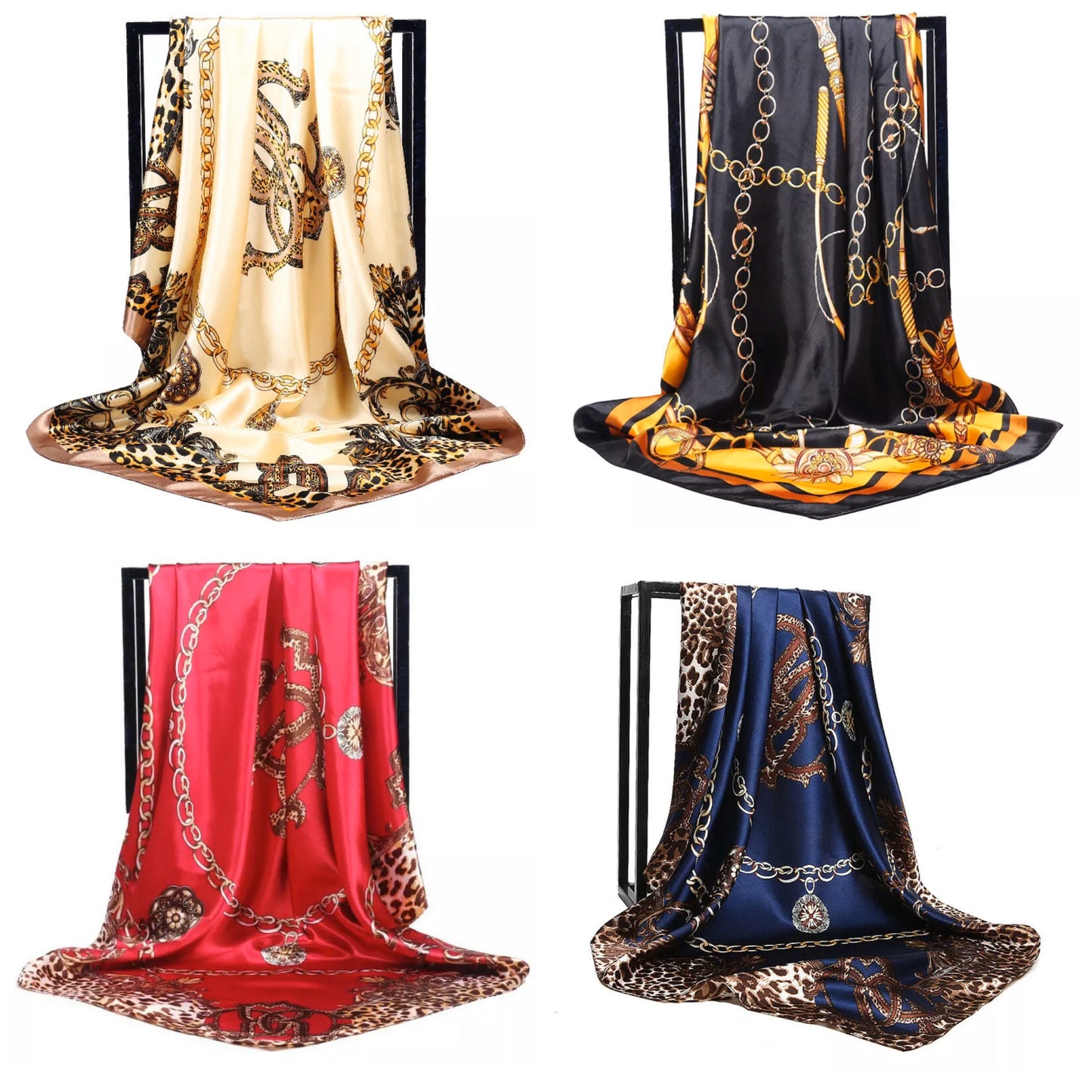 Beautiful Brand New Silk Shawls