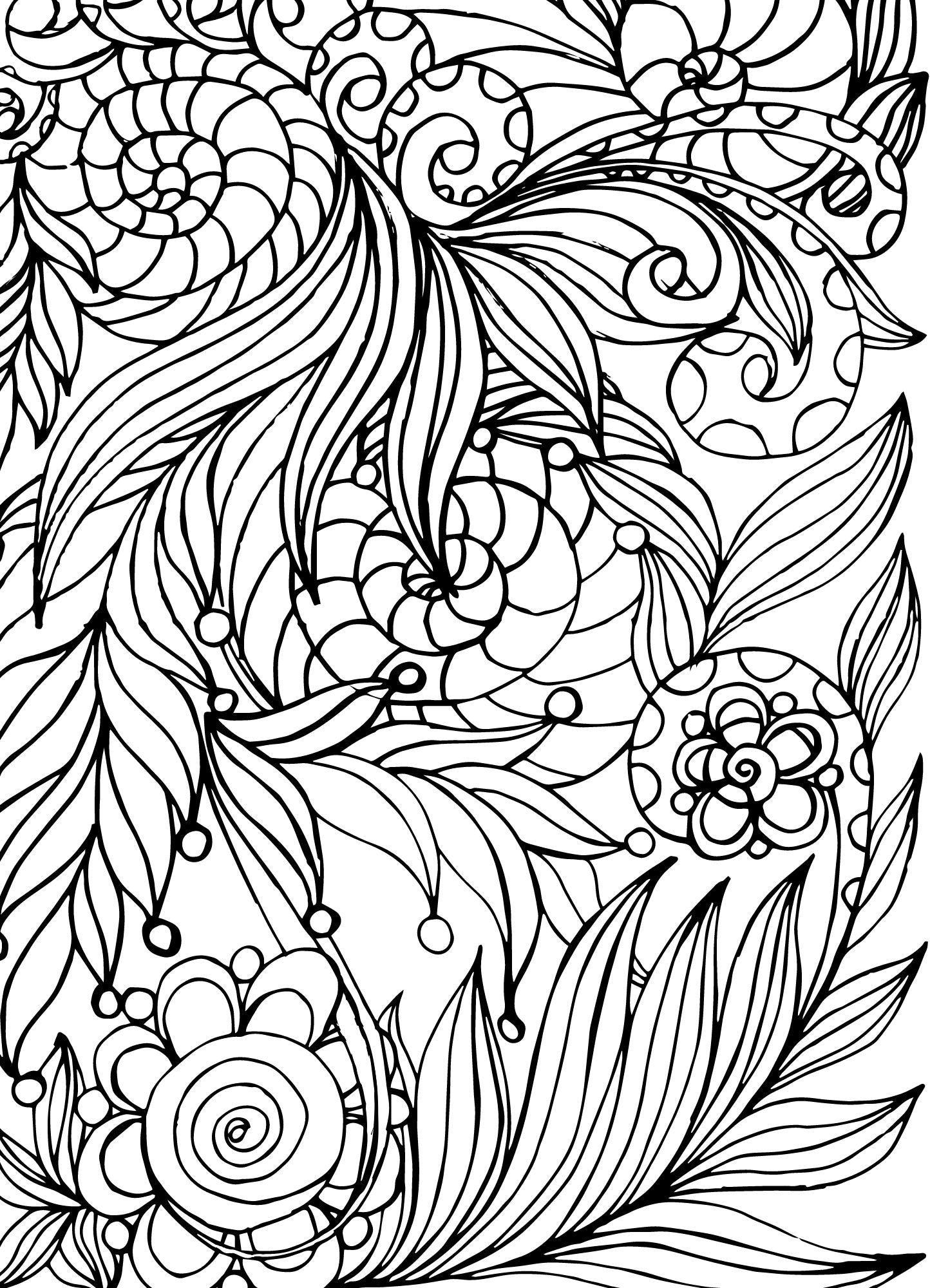 Stress Relief Adult Coloring Book Volume II