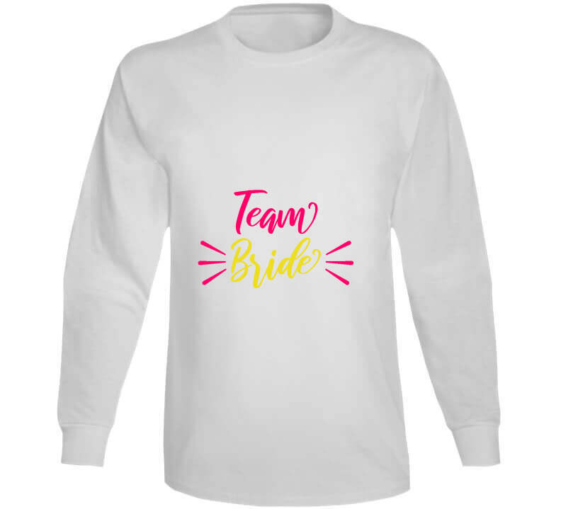 Team Bride Ladies T Shirt