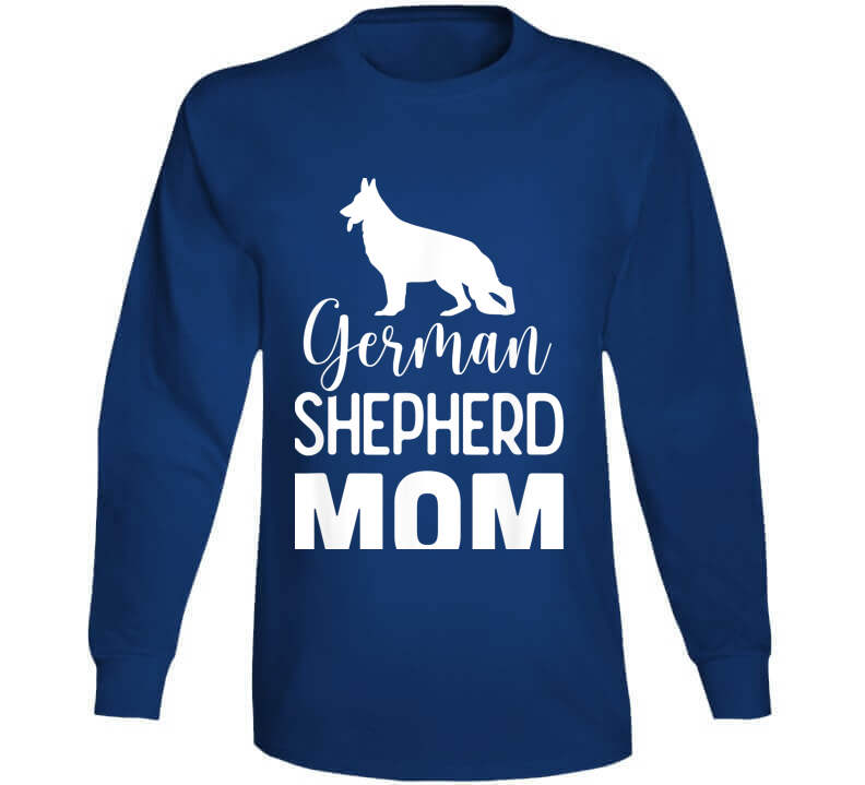 German Shepherd Mom Ladies T Shirt