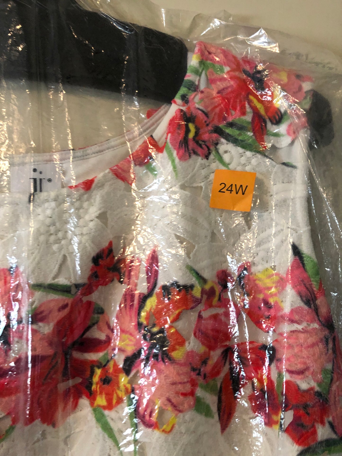 Julia Jordan Embroidered Dress, US Size 24W - NEW