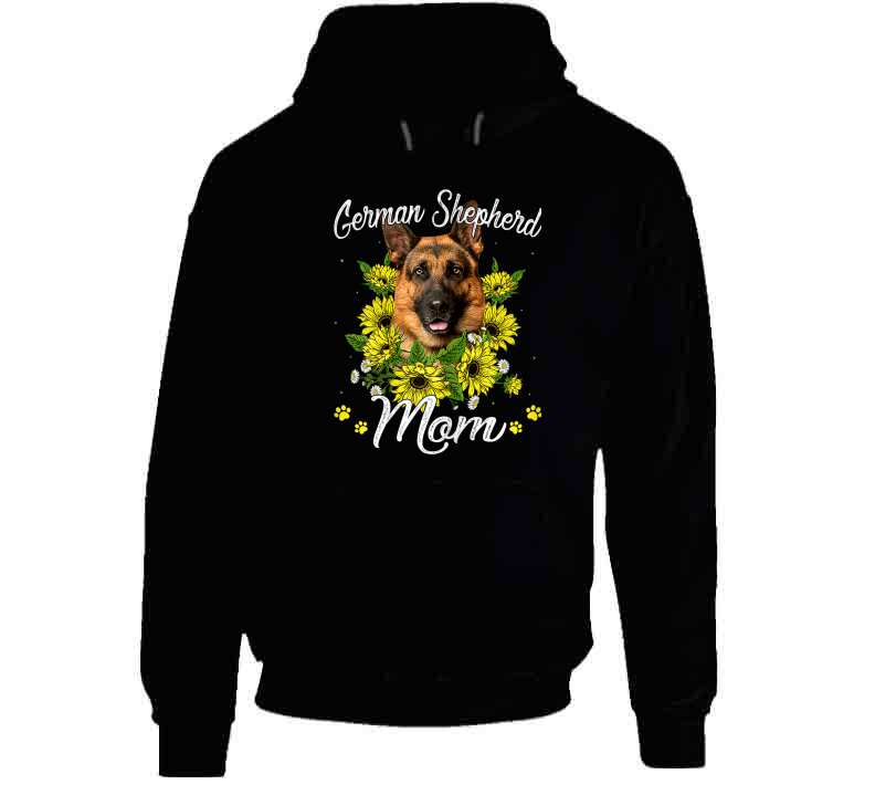 German Shepherd Mom Ladies T Shirt