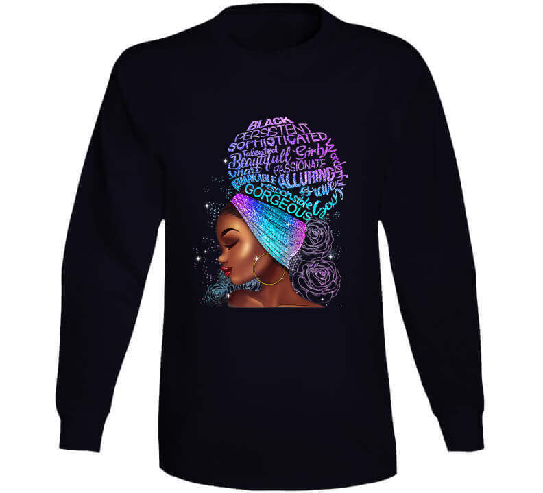 Sophisticated Totebag, Tshirts, and Hoodies - African American Lady in Headwrap