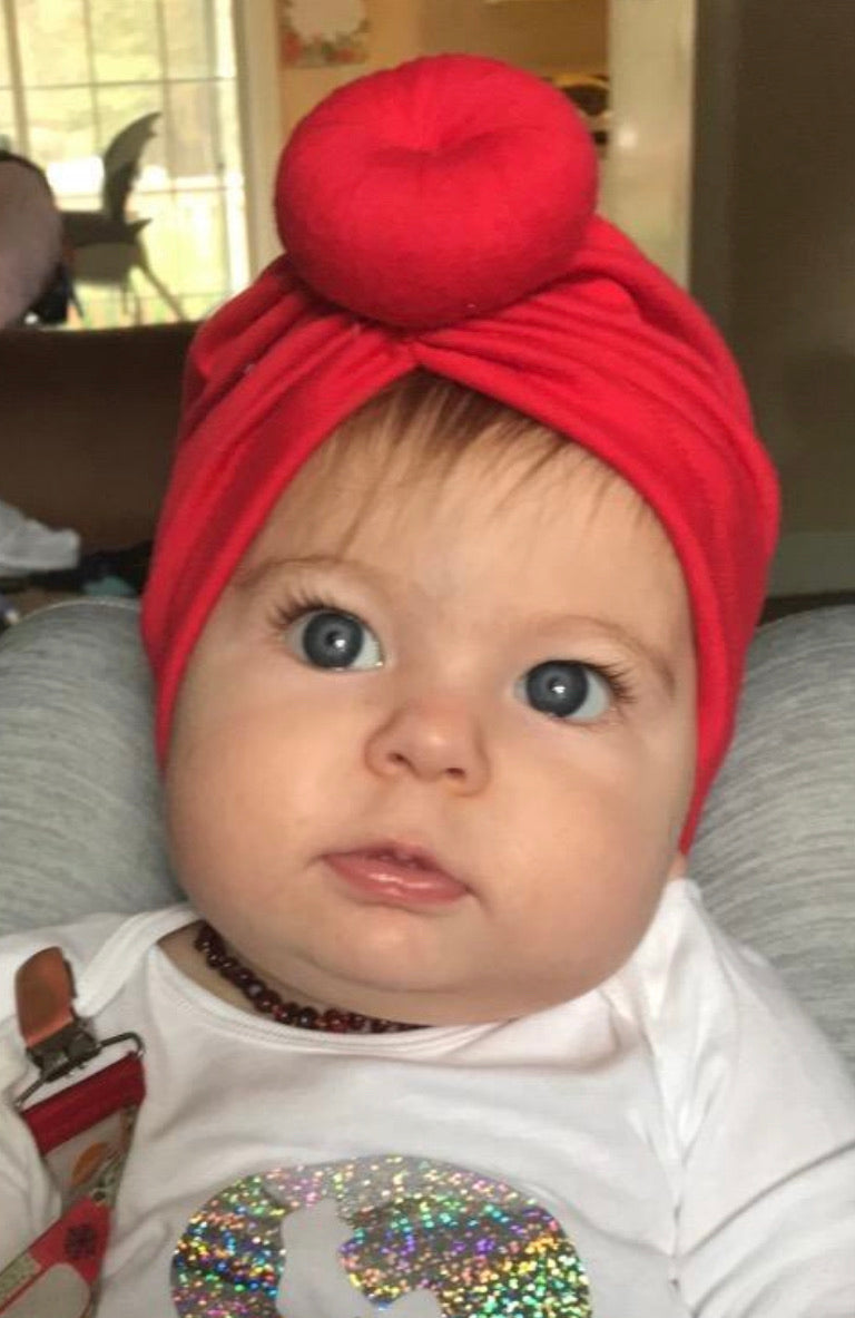 Baby Girl Pre-Tied Head Turbans