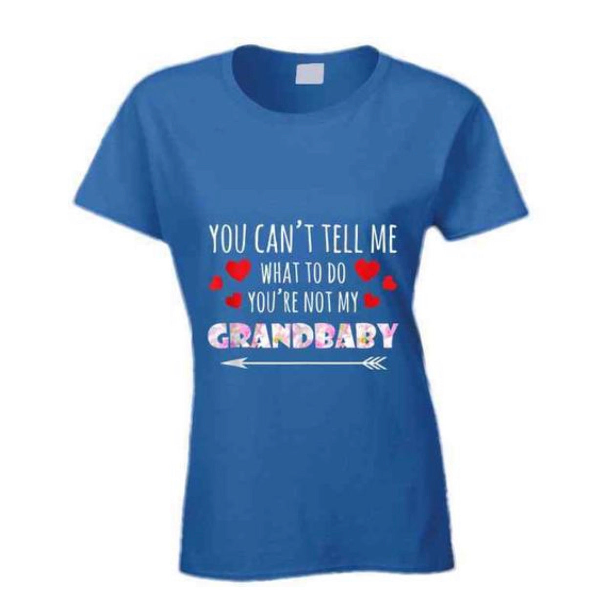 You Can't Tell Me What To Do Ladies T Shirt