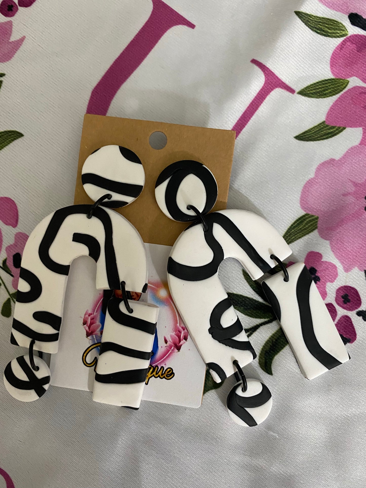 Octopus - Hand Made Statement Shaped Earrings