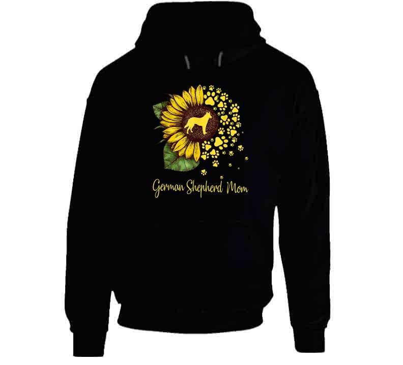 German Shepherd Mom Ladies T Shirt