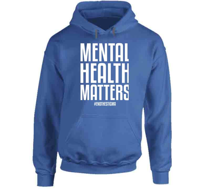 Mental Health Matters End The Stigma Ladies T Shirt