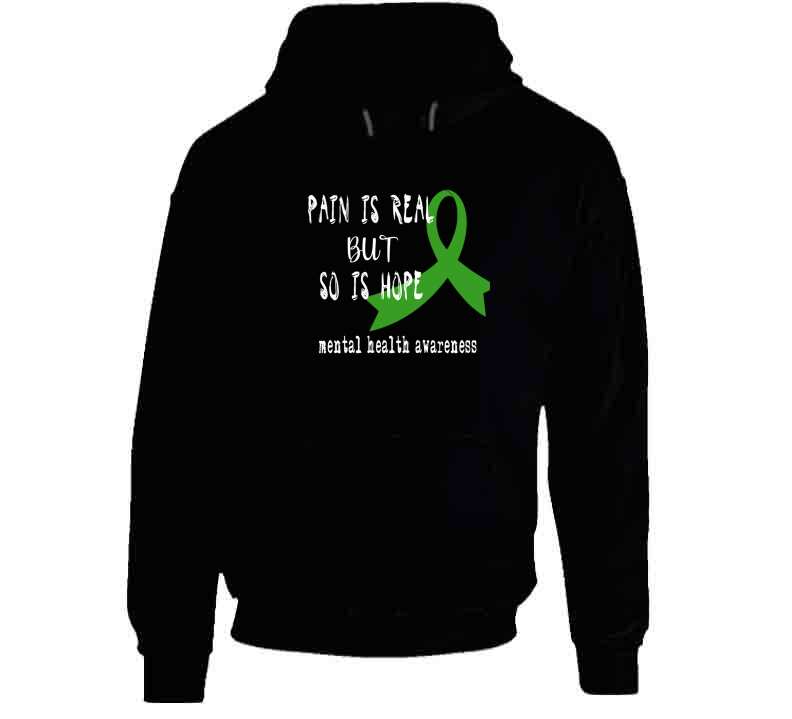 Pain Is Real But So Is Hope Ladies T Shirt
