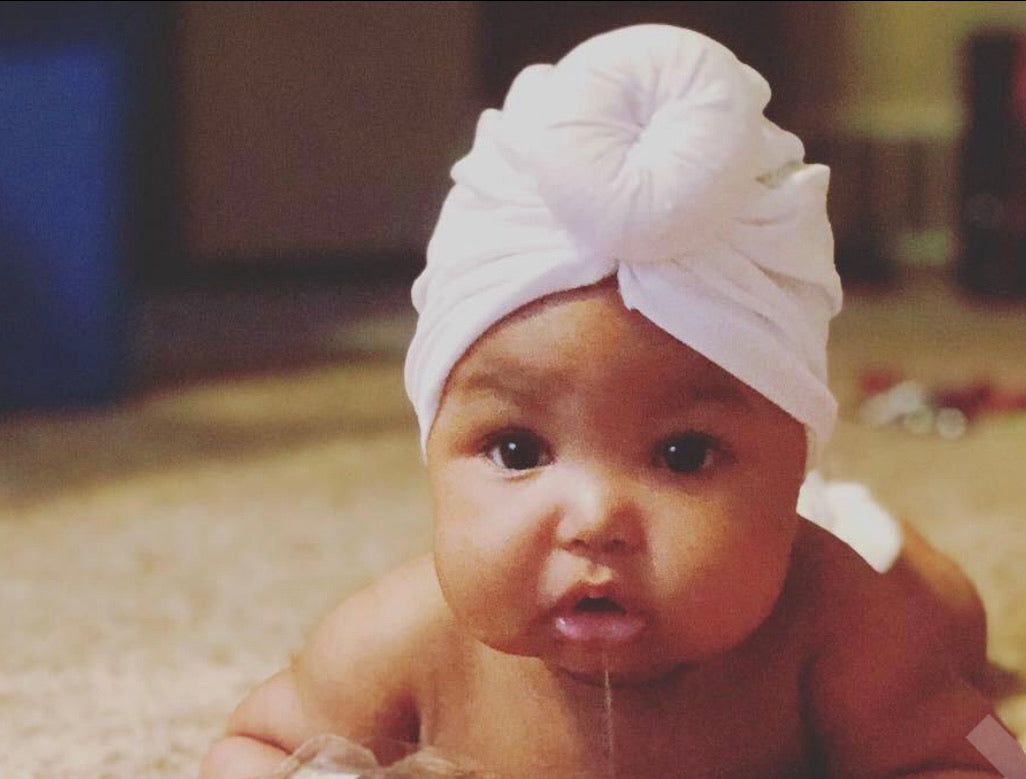 Baby Girl Pre-Tied Head Turbans