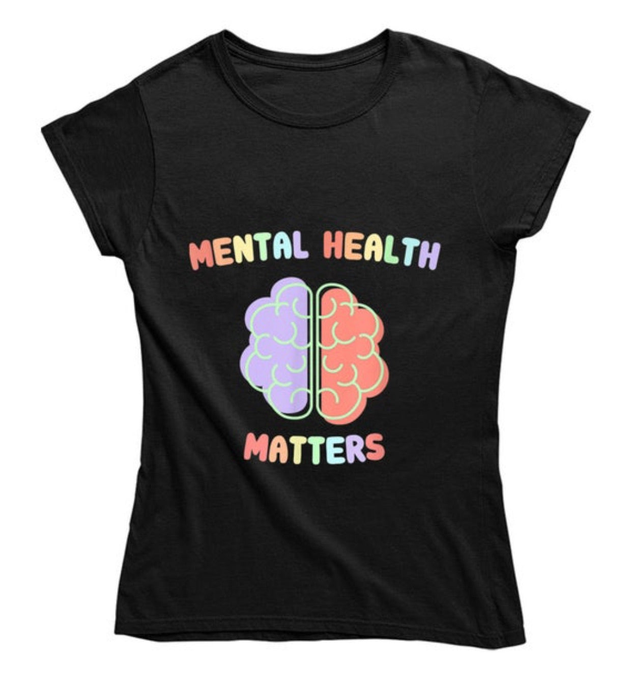 Mental Health Matters Ladies T Shirt