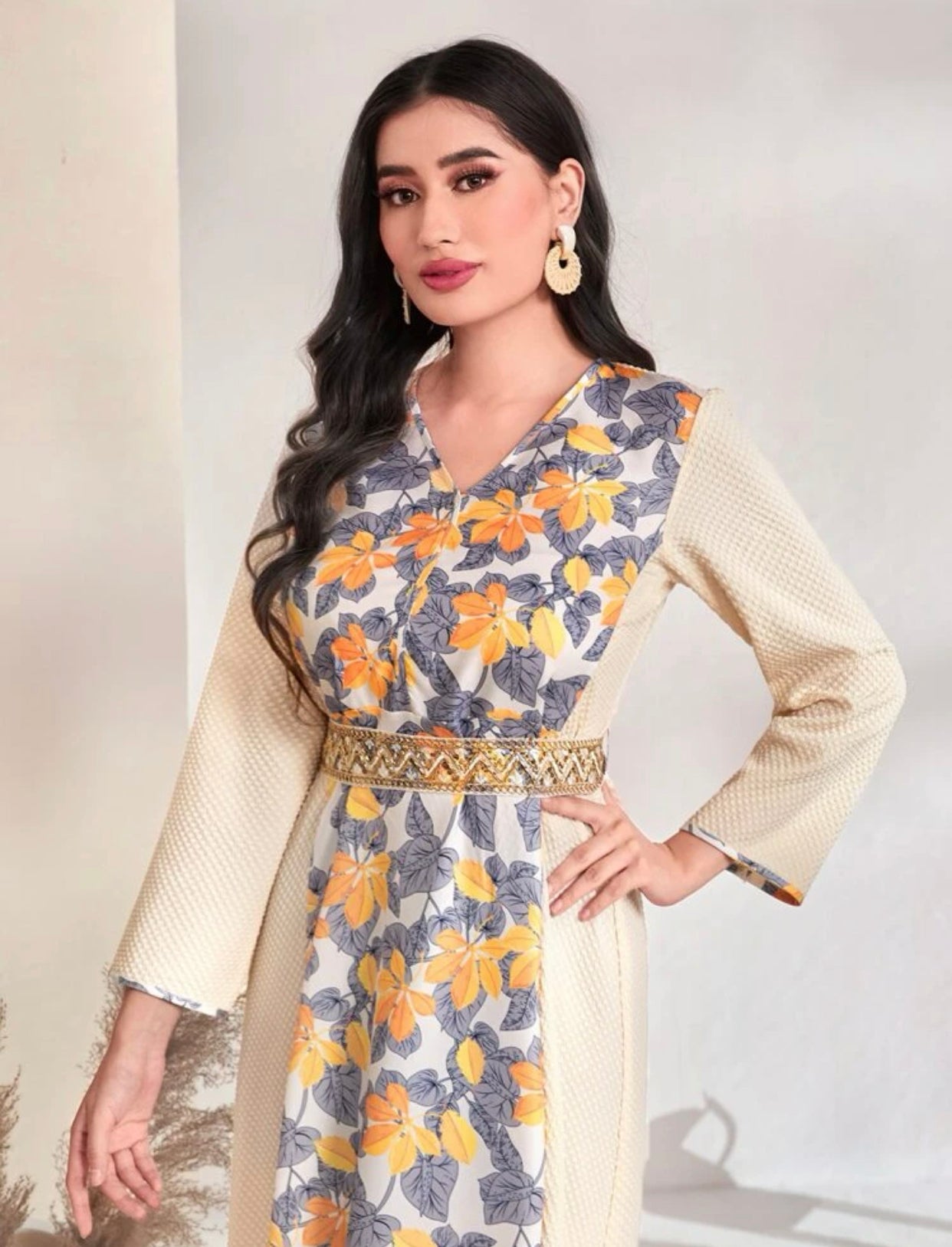 Floral Print Multi-Color Dress (US Sizes 4 - 14)