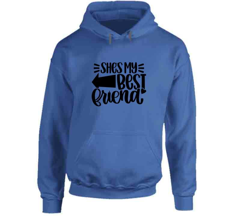She's My Best Friend - Right Ladies T Shirt and Hoodie