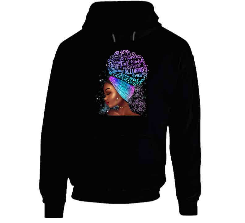 Sophisticated Totebag, Tshirts, and Hoodies - African American Lady in Headwrap