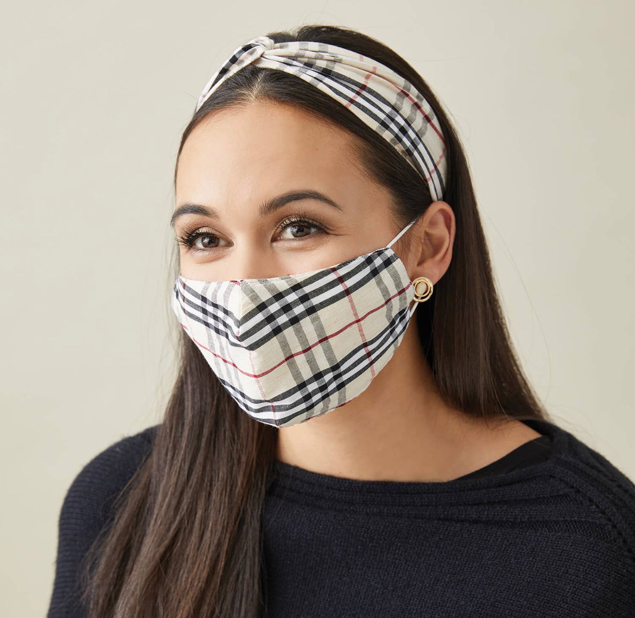 Face Mask plus Headband Set