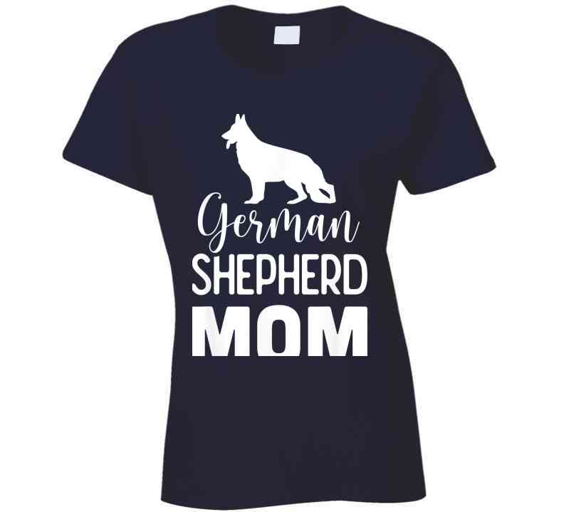German Shepherd Mom Ladies T Shirt