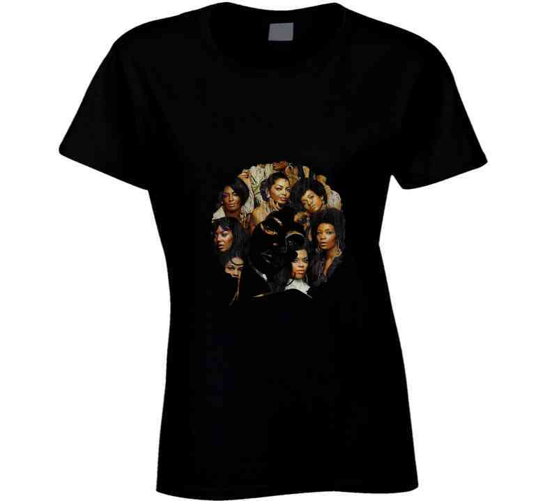 Strong Afro Ladies T Shirt and Hoodie