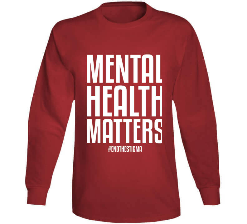 Mental Health Matters End The Stigma Ladies T Shirt