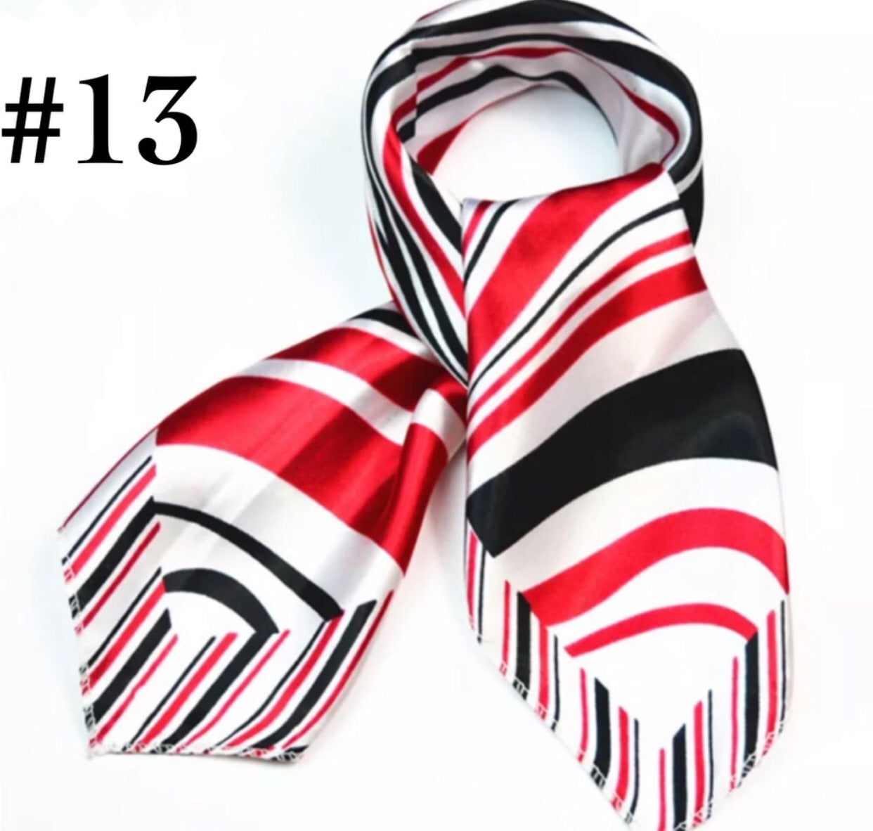 Silk Look Satin Scarf - Various Colors, 20” x 20”