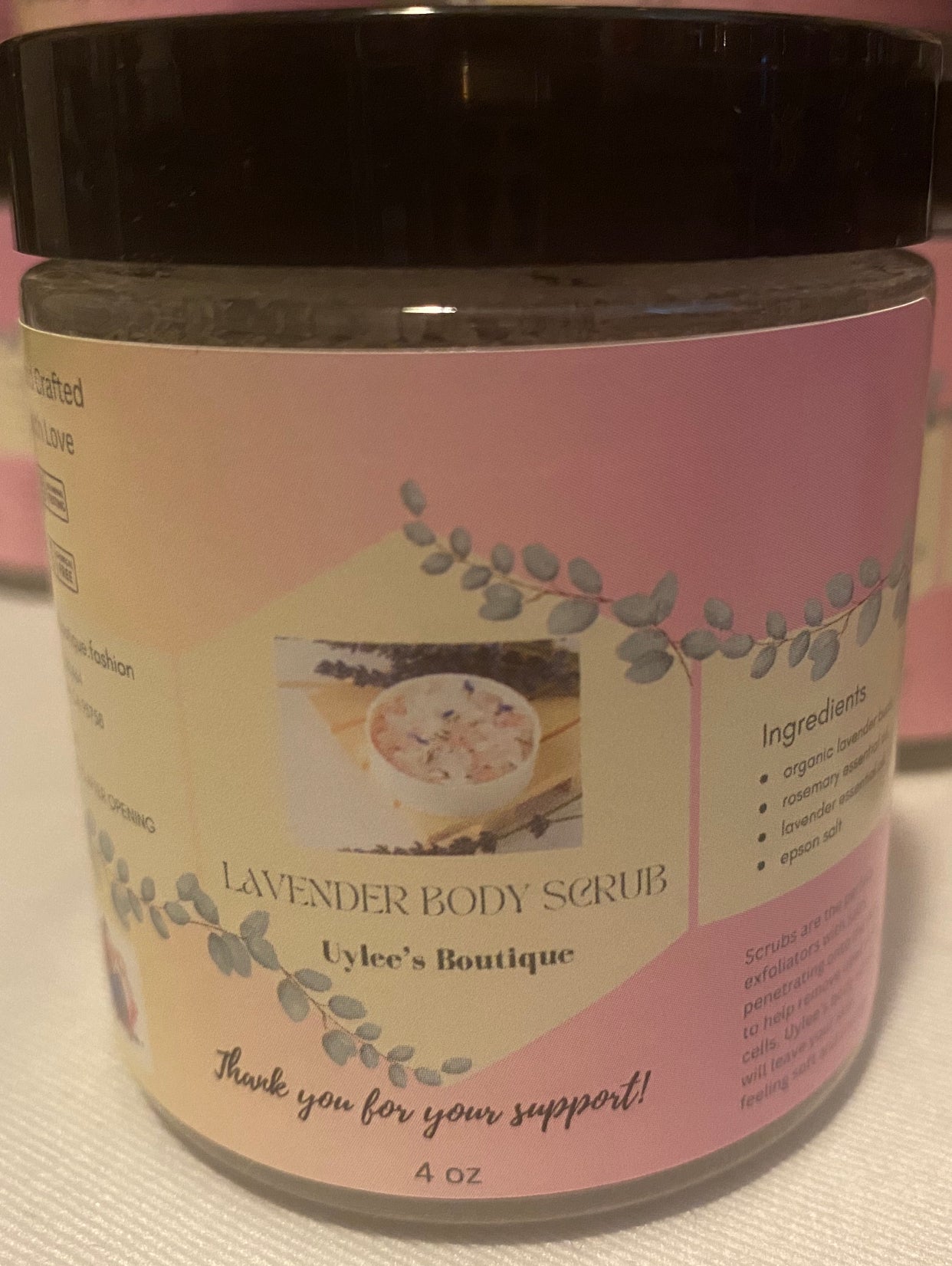 Lavender Body Scrub, 4 oz