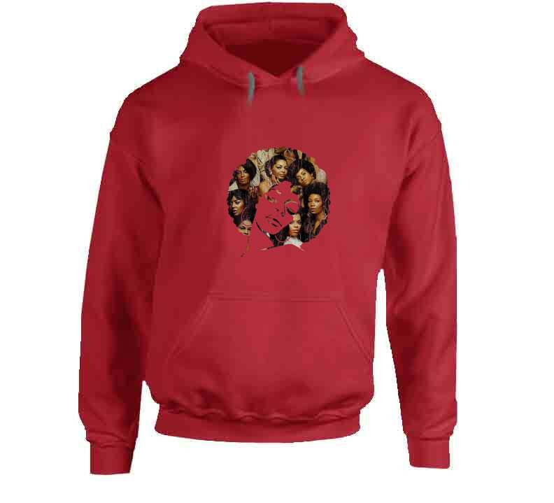 Strong Afro Ladies T Shirt and Hoodie