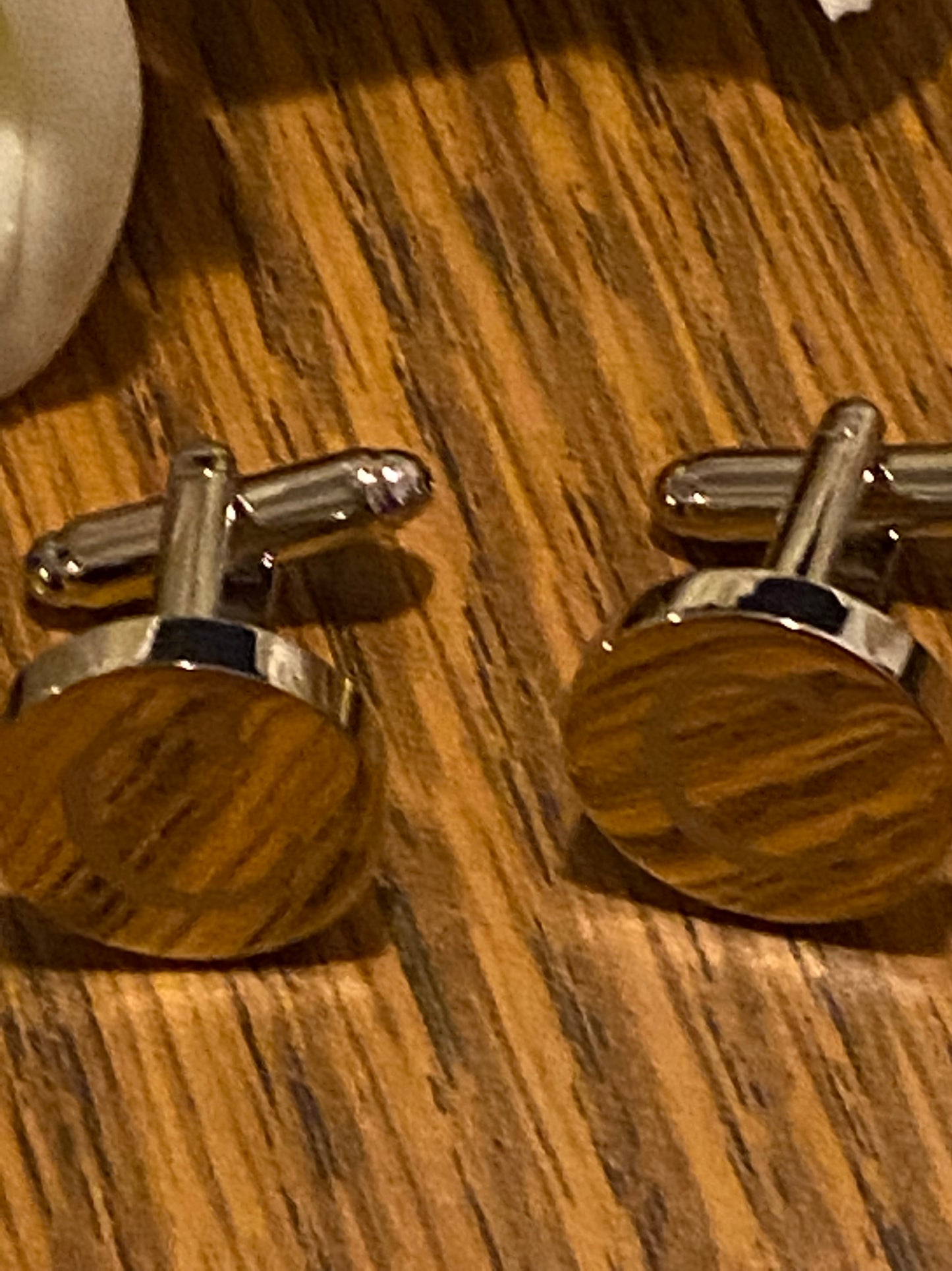 Brass Monogram Letter “C” Cufflinks