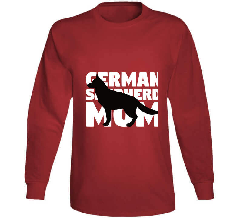 German Shepherd Mom Ladies T Shirt