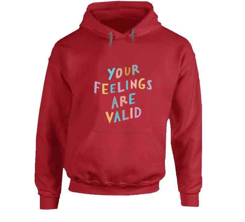 Your Feelings Are Valid Ladies T Shirt