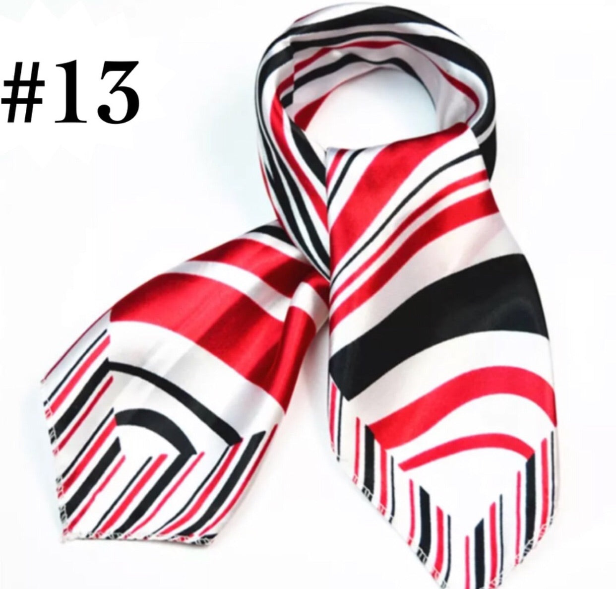 Silk Look Satin Scarf - Various Colors, 20” x 20”