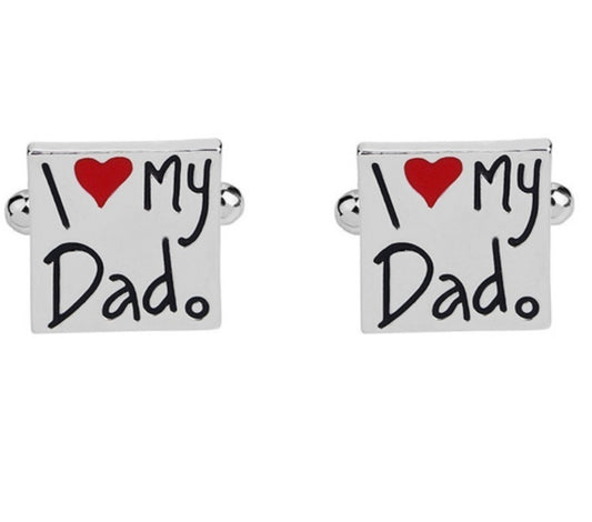I ♥️ My Dad Cufflinks