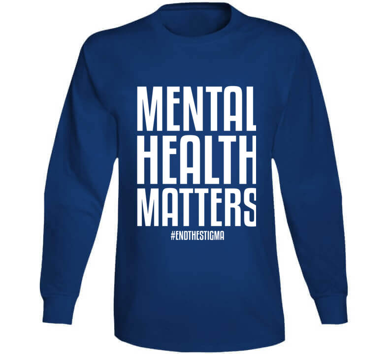 Mental Health Matters End The Stigma Ladies T Shirt