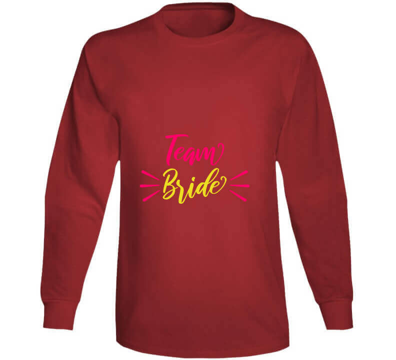 Team Bride Ladies T Shirt